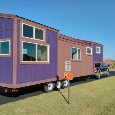 tiny house envy purple monster