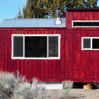 Tiny House Envy Red Cabin
