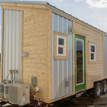 Tiny House Envy shed style roof