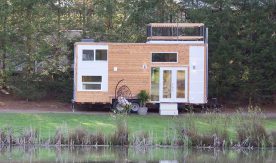 Working in a tiny house
