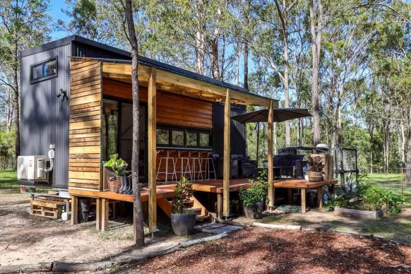 tiny house deck
