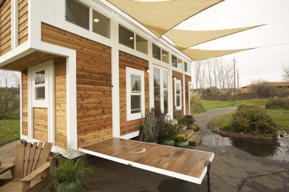 tiny house spa