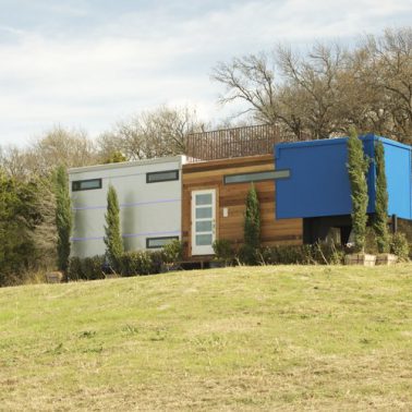 futuristic tiny house