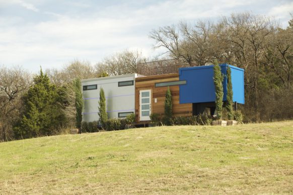 futuristic tiny house