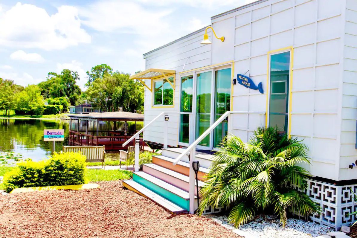 Beach tiny house