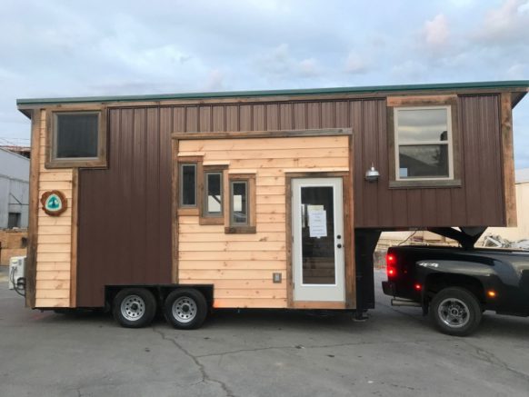 18' gooseneck tiny house