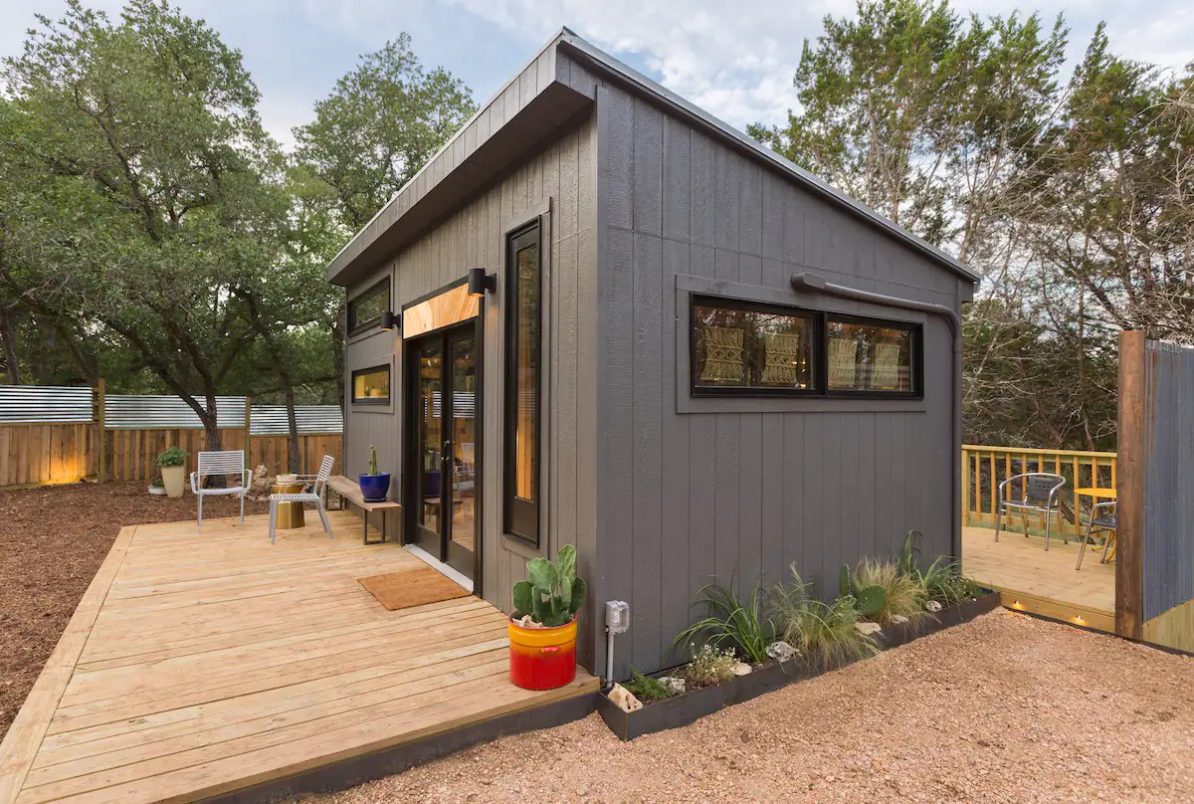 Back yard tiny house