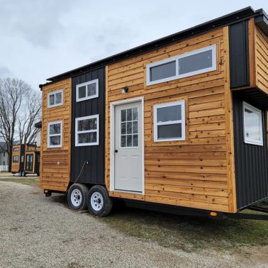 rustic tiny house