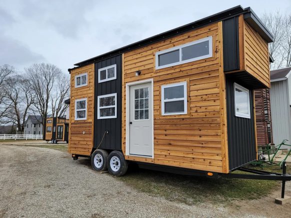 rustic tiny house