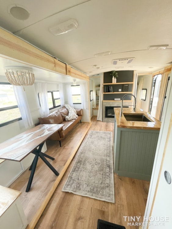 traveling trailer interior