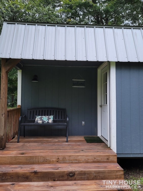 tiny barn porch