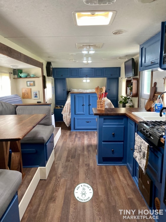 grey wolf camper interior view